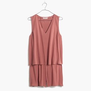 Madewell Overlay Romper